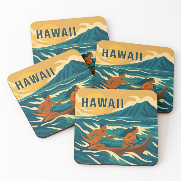 Item preview, Hawaii Travel Poster designed and sold by rogue-design.