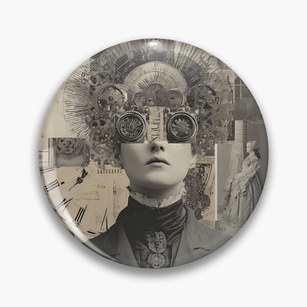 Item preview, Mechanical Steampunk Collage designed and sold by bapupa.