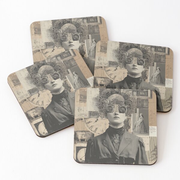 Item preview, Mechanical Steampunk Collage designed and sold by bapupa.