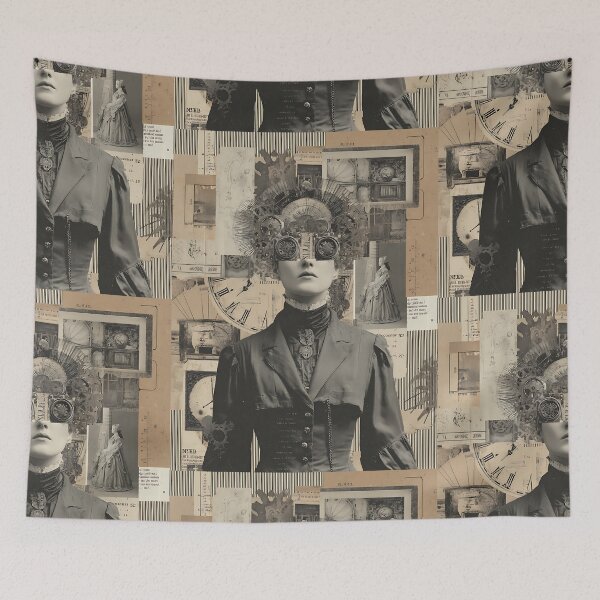 Item preview, Mechanical Steampunk Collage designed and sold by bapupa.