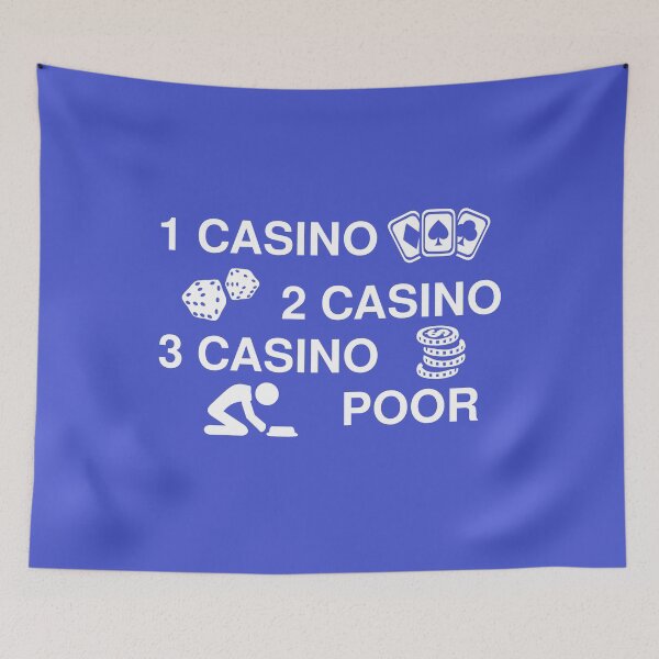 Item preview, 1 Casino 2 Casino 3 Casino Pobre designed and sold by asphaltbubble.
