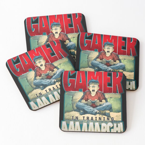 Item preview,  Gamer In Training  Aaaaaargh Funny Gaming Rage Art designed and sold by JAYRODR.