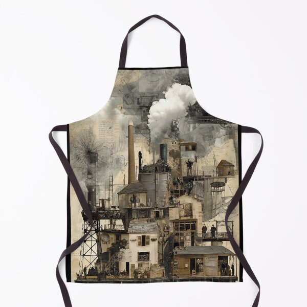 Item preview, Industrial Steampunk Collage designed and sold by bapupa.