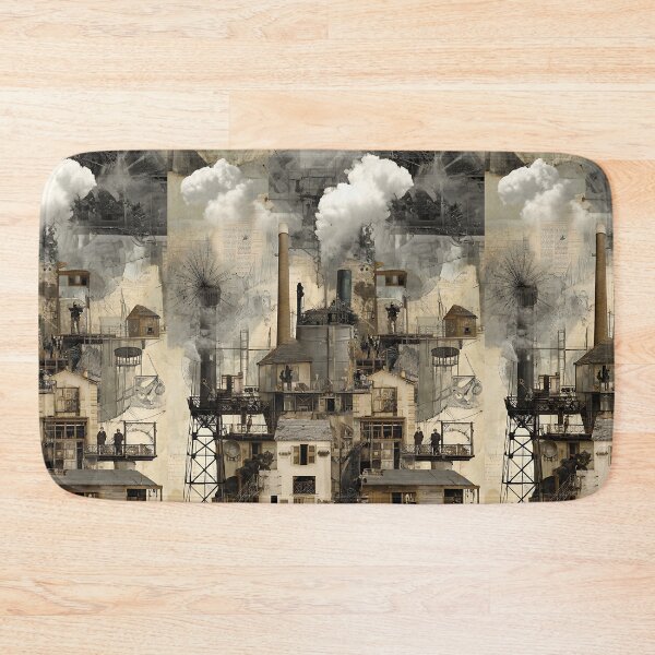 Item preview, Industrial Steampunk Collage designed and sold by bapupa.