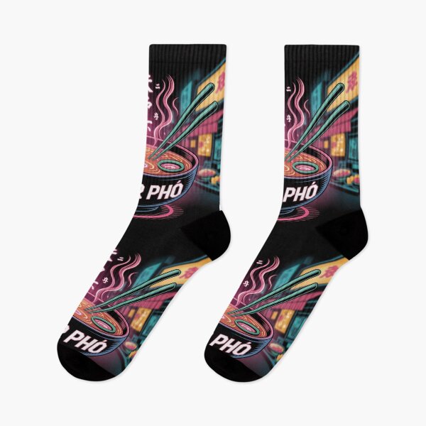 Item preview, Cyber Pho - Futuristic Vietnamese Noodle Soup Design designed and sold by RDRdesign.