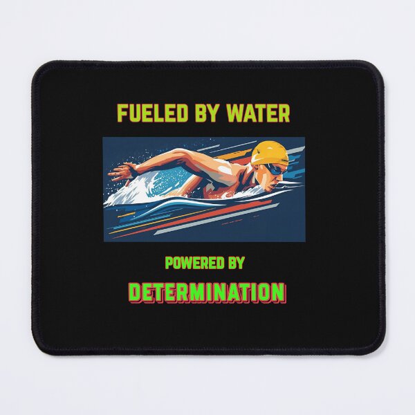Item preview, Fueled by Water, Powered by Determination | Swimmer T-Shirt / Gift for Swimmers designed and sold by endurothreads.