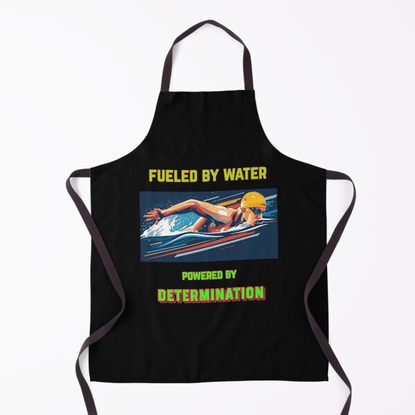 Item preview, Fueled by Water, Powered by Determination | Swimmer T-Shirt / Gift for Swimmers designed and sold by endurothreads.