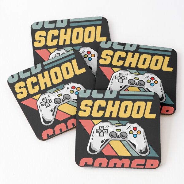 Item preview, Old School Gamer Vintage Retro Cool Gamer Gifts For Men Boys Christmas Gift Idea designed and sold by JAYRODR.