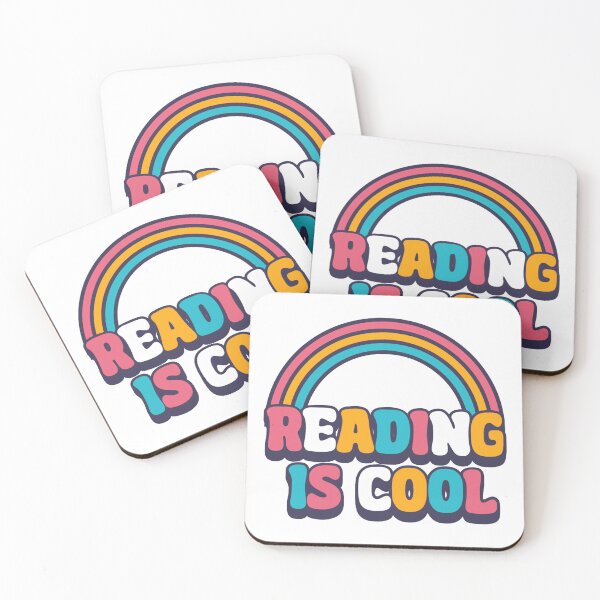 Item preview, Reading is cool all the cool kids love books everyday funny girls rainbow designed and sold by HumansStuck12.