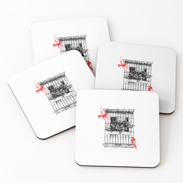 Item preview, Birds And Old Windows  designed and sold by Olincristie.