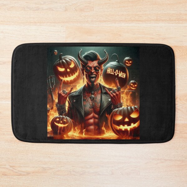 Item preview, Helloween Devil Rock Horror Flame designed and sold by Voodoo Store Paranormal Collections.