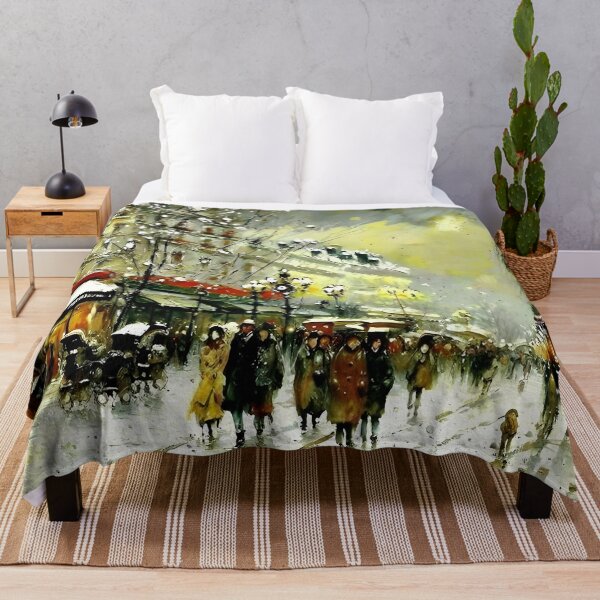 Item preview, Boulevard des Capucines in Paris, a Belle Époque Streetscape (5) designed and sold by artdesignsnow.