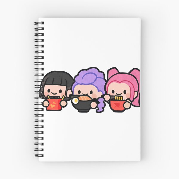 Item preview, Kpop Demon Hunters Chibi Trio Fun Style designed and sold by nighto-0W.