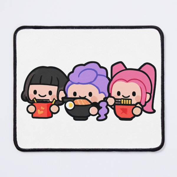 Item preview, Kpop Demon Hunters Chibi Trio Fun Style designed and sold by nighto-0W.