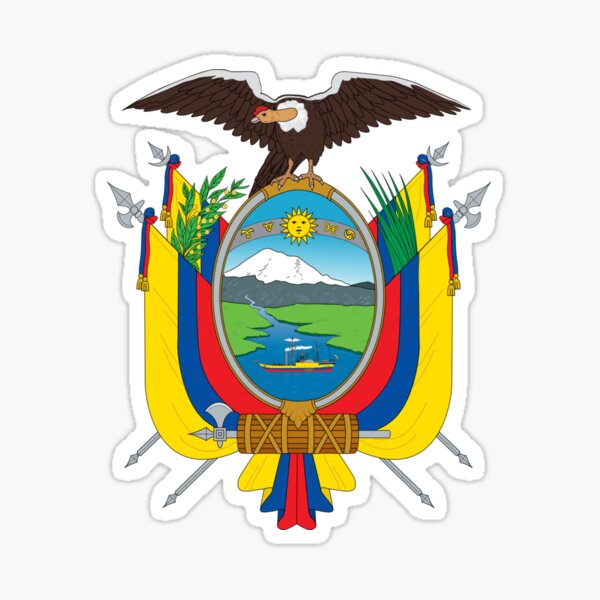 Item preview, Coat of arms Ecuador designed and sold by YaelleDark.