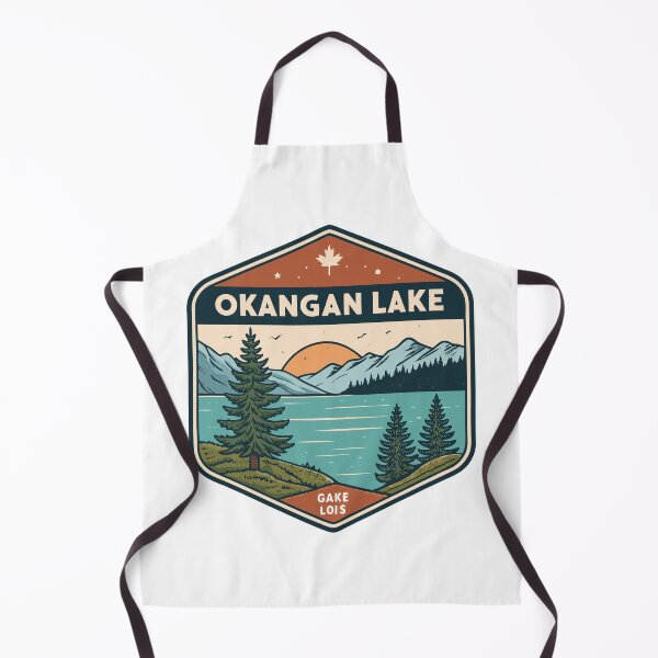 Item preview, Okanagan Lake Sunset – Minimalist Mountain Reflection Design designed and sold by VividOrganica.