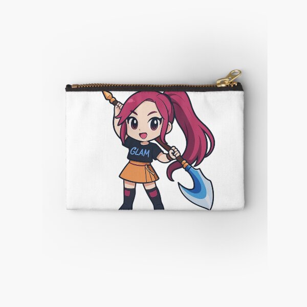 Item preview, Kpop Demon Hunters Mira Blade Attack Chibi designed and sold by nighto-0W.