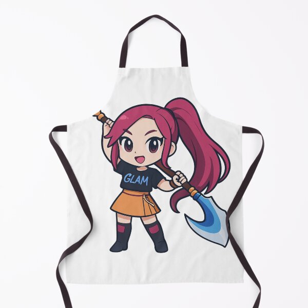 Item preview, Kpop Demon Hunters Mira Blade Attack Chibi designed and sold by nighto-0W.