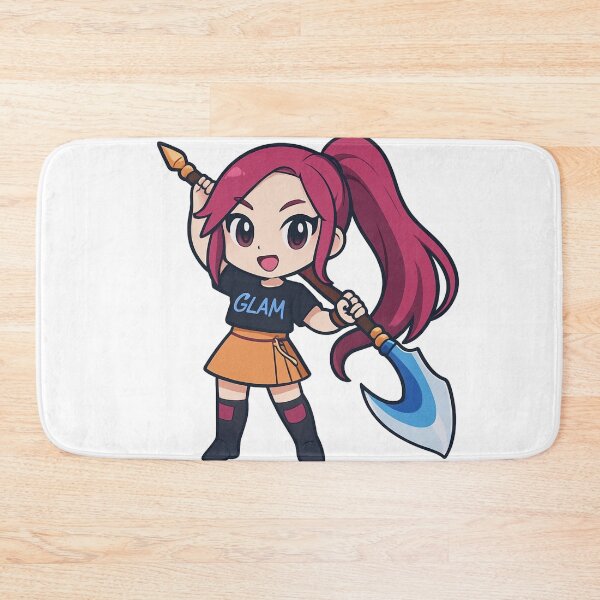 Item preview, Kpop Demon Hunters Mira Blade Attack Chibi designed and sold by nighto-0W.