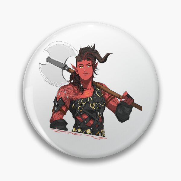 Item preview, Karlach Baldurs Gate 3 designed and sold by lynxfang-art.