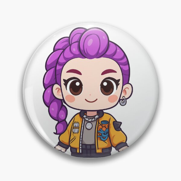 Item preview, Kpop Demon Hunters Rumi Jacket Chibi Style designed and sold by nighto-0W.