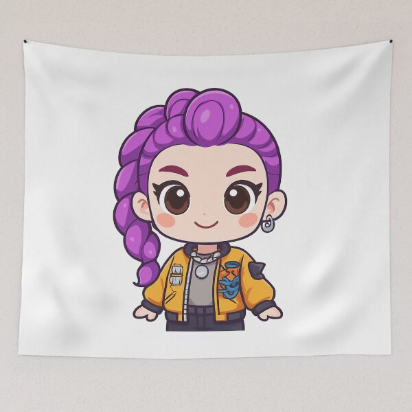 Item preview, Kpop Demon Hunters Rumi Jacket Chibi Style designed and sold by nighto-0W.