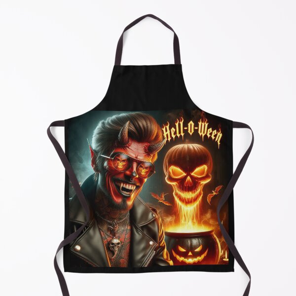 Item preview, Helloween Demon Rock Gothic Blaze designed and sold by Voodoo Store Paranormal Collections.