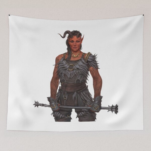 Item preview, Karlach Baldurs Gate 3 designed and sold by lynxfang-art.