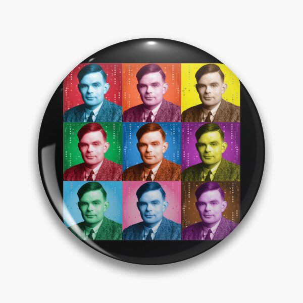 Item preview, Alan Turing [PopArt] designed and sold by lazarusheart.