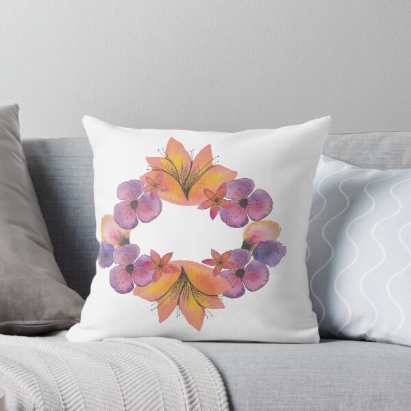 Item preview, Flower wreath in autumn colors designed and sold by AcornDesign.