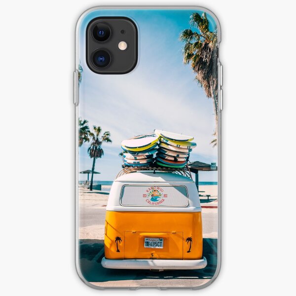 Combi van surf iPhone Soft Case