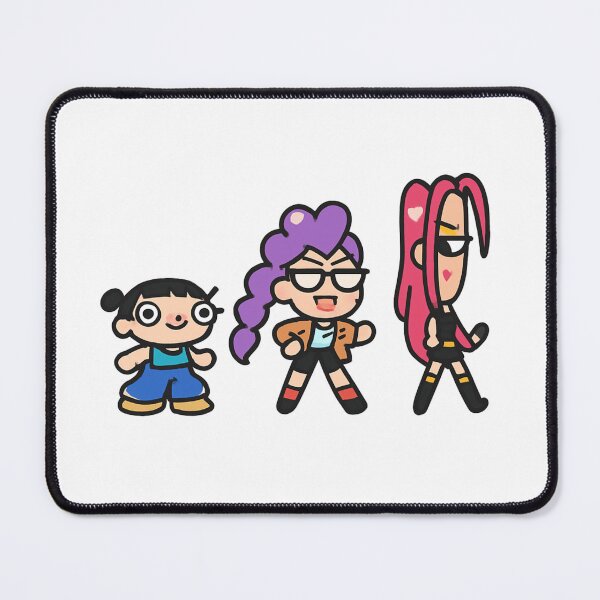 Item preview, Kpop Demon Hunters Retro Chibi Duo Style designed and sold by nighto-0W.