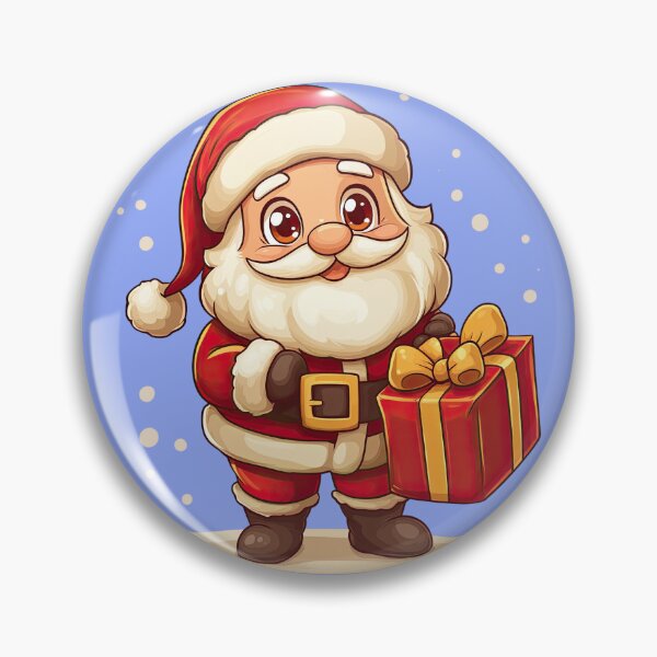 Item preview, Adorable Cute CartoonSanta with a Big Gift, Vector Illustration of a Cute Cartoon Santa Character, Christmas Graphic Featuring Cute Cartoon Santa designed and sold by MamaDong.