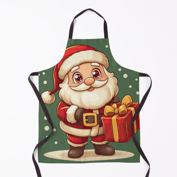Item preview, Adorable Cute CartoonSanta with a Big Gift, Vector Illustration of a Cute Cartoon Santa Character, Christmas Graphic Featuring Cute Cartoon Santa designed and sold by MamaDong.