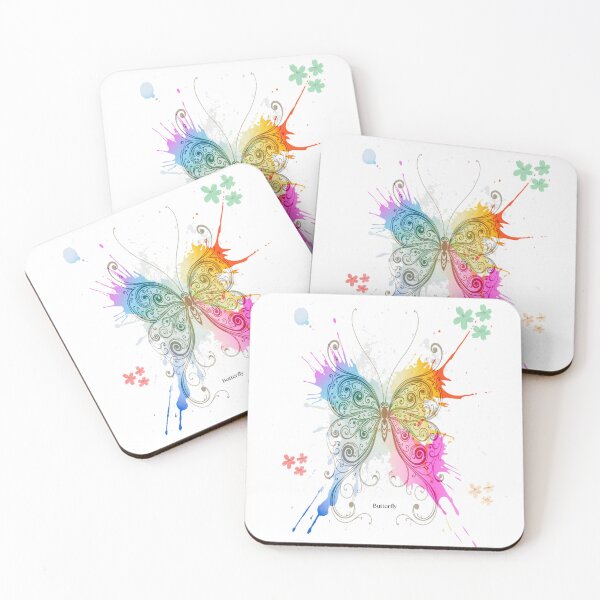Item preview, Multicolor Butterfly – Vibrant and Artistic Design designed and sold by MarcelaOliva.