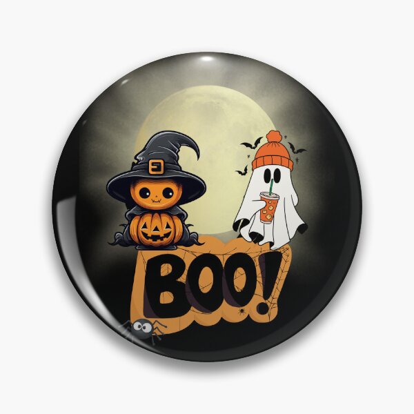Item preview, Funny Boo Halloween Cartoon Design designed and sold by BullBooy.