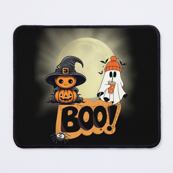 Item preview, Funny Boo Halloween Cartoon Design designed and sold by BullBooy.