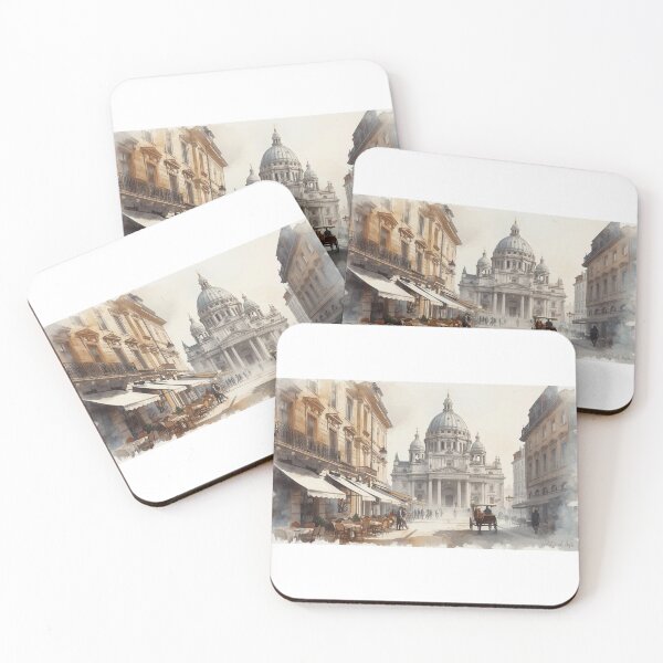 Item preview, Vienna with romantic streets designed and sold by StormArte.