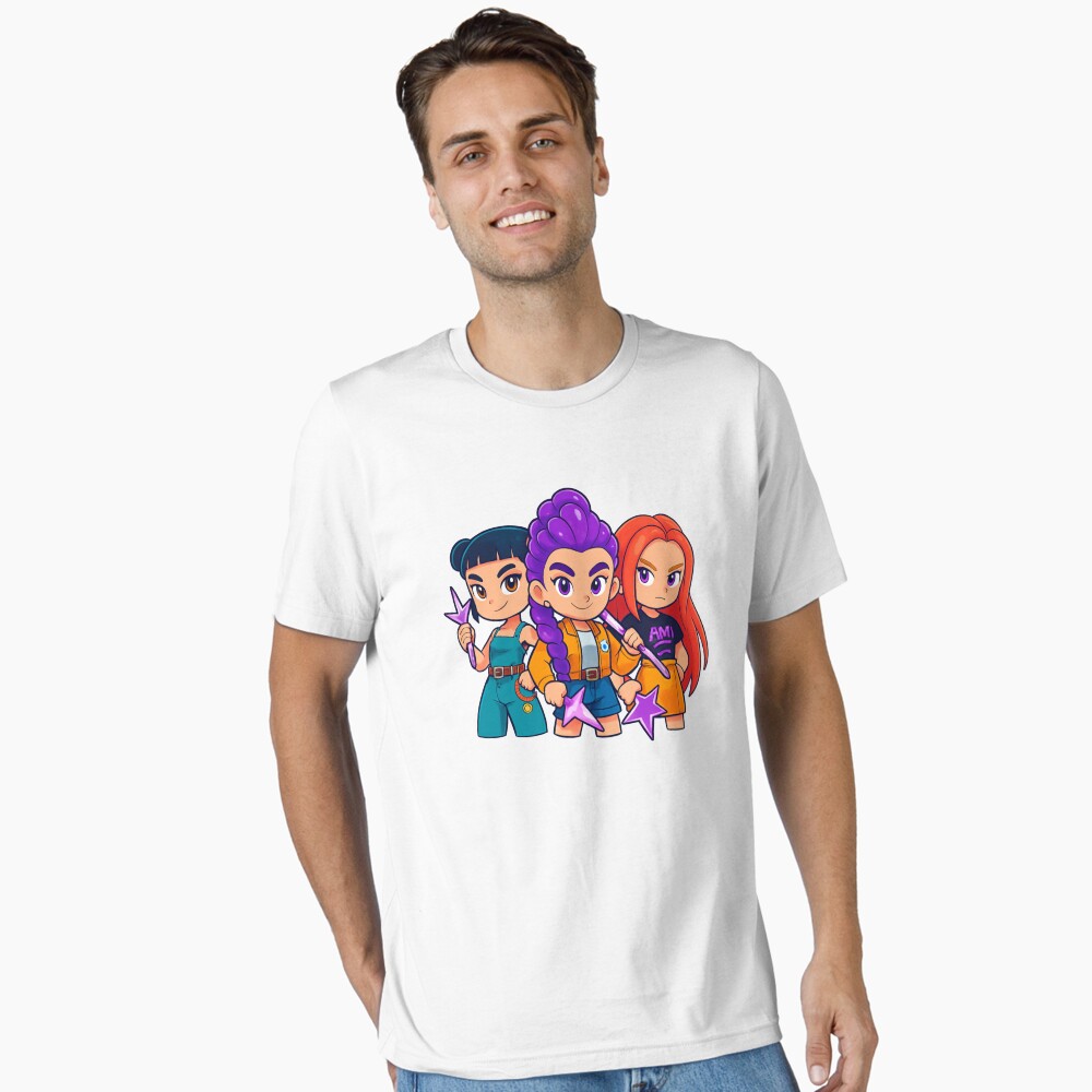 Kpop Demon Hunters Trio Power Stance Poster