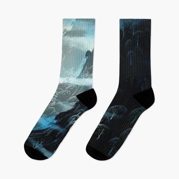 Item preview, Coastline Fogl By Eyvind Earle designed and sold by Sirintyfree.