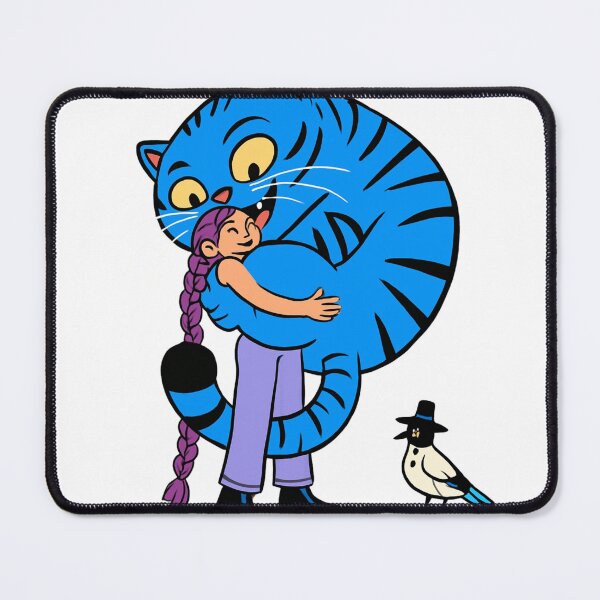 Item preview, Kpop Demon Hunters Rumi Hugging Blue Tiger Spirit designed and sold by nighto-0W.