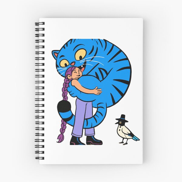 Item preview, Kpop Demon Hunters Rumi Hugging Blue Tiger Spirit designed and sold by nighto-0W.