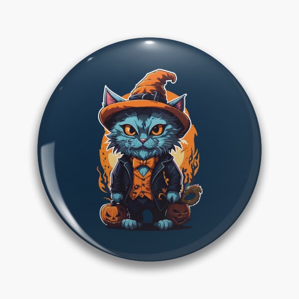 Item preview, Cat-Halloween-illustration-Design-V01 designed and sold by RWT-Design.