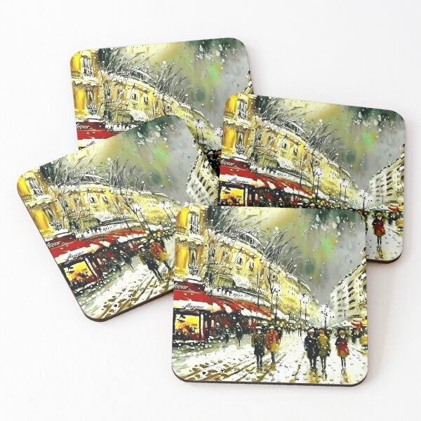 Item preview, Boulevard des Capucines in Paris, a Belle Époque Streetscape (8) designed and sold by artdesignsnow.