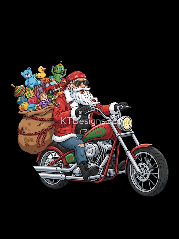 Thumbnail 4 of 4, iPhone Case, Santa Rider designed and sold by KTDesigns321.