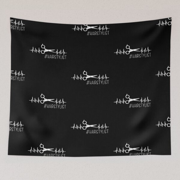 Item preview, Hairstylist Heartbeat Lifeline | Funny EKG Design for Hairdressers & Barbers designed and sold by Farid94.