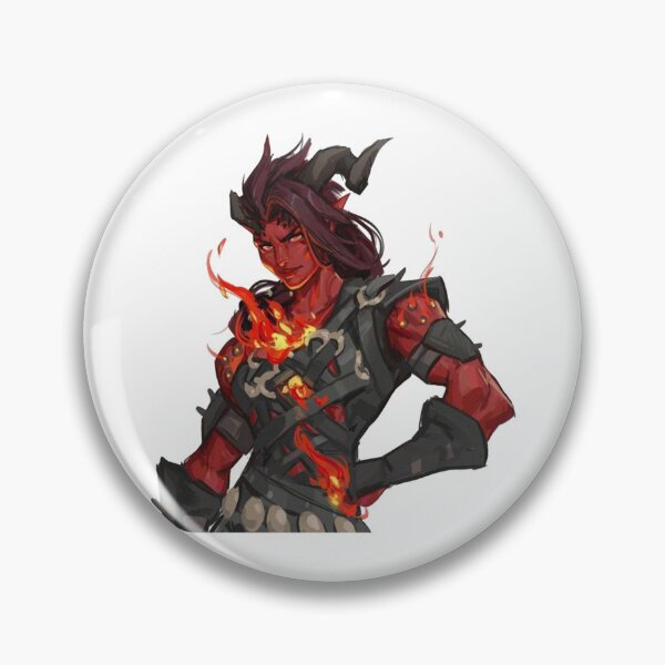 Item preview, Karlach Baldurs Gate 3 designed and sold by lynxfang-art.