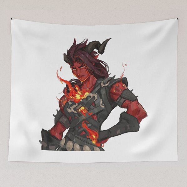 Item preview, Karlach Baldurs Gate 3 designed and sold by lynxfang-art.