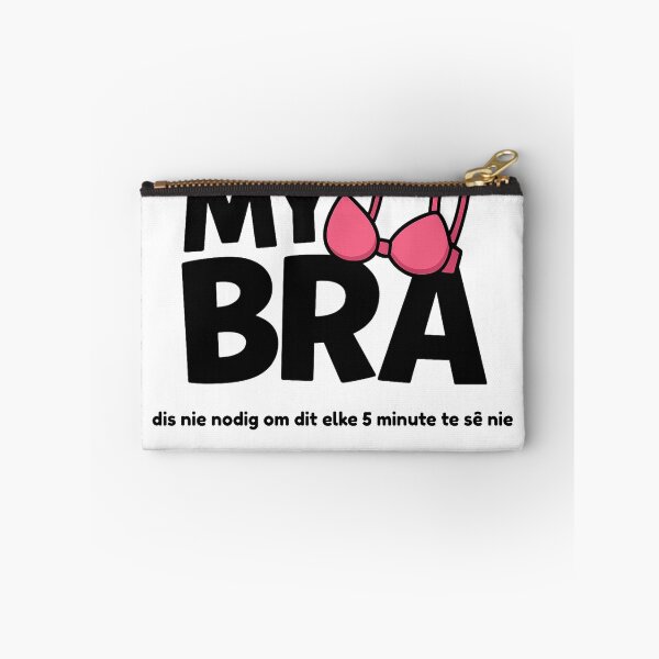 Item preview, Funny “My Bra” Graffiti T-Shirt Design designed and sold by Nadiajansen55.