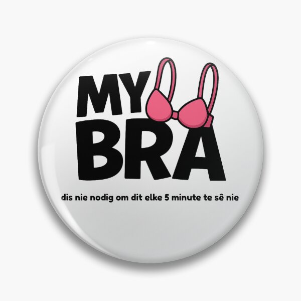 Item preview, Funny “My Bra” Graffiti T-Shirt Design designed and sold by Nadiajansen55.